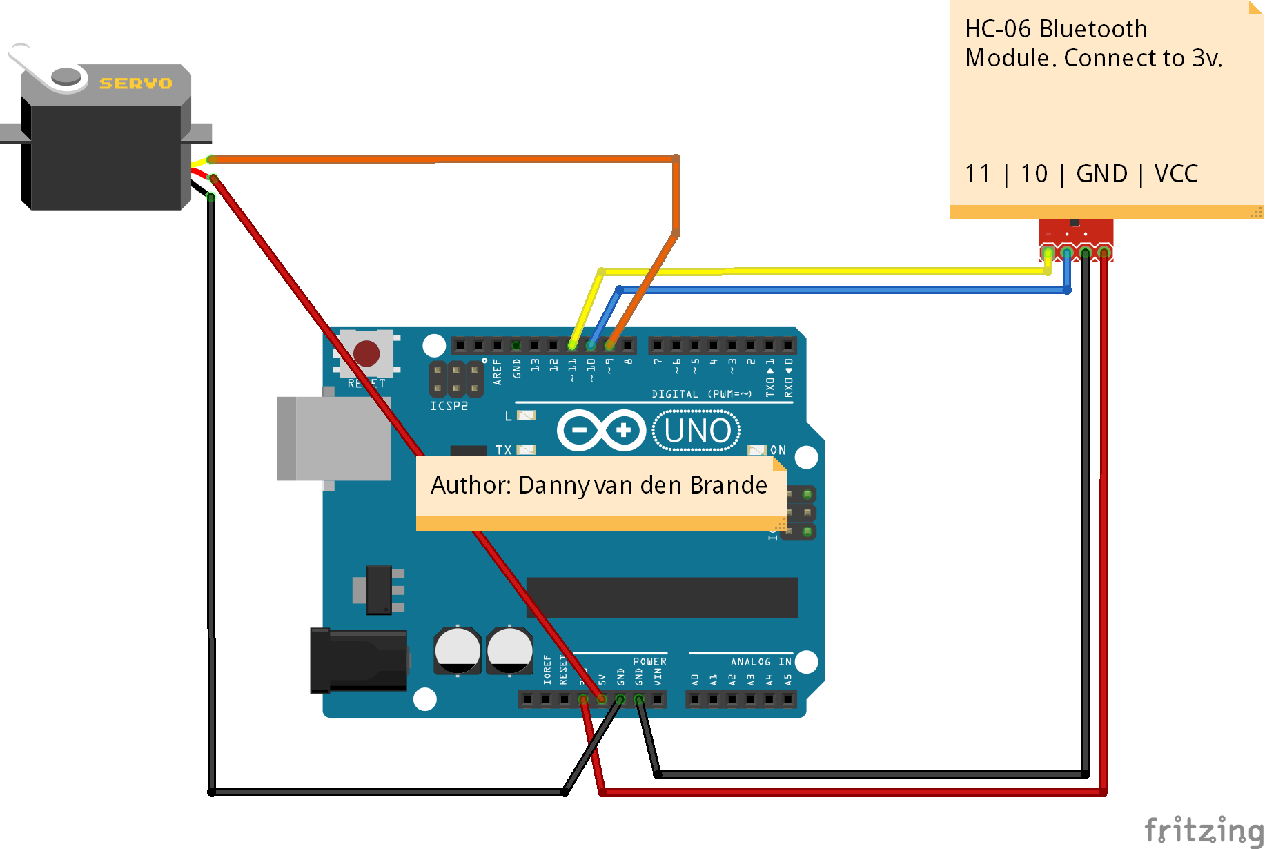 Arduino/Android - BLUETOOTH Servo Motor Control Android APP - Hackster.io